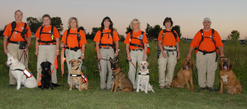 Search Dog Training